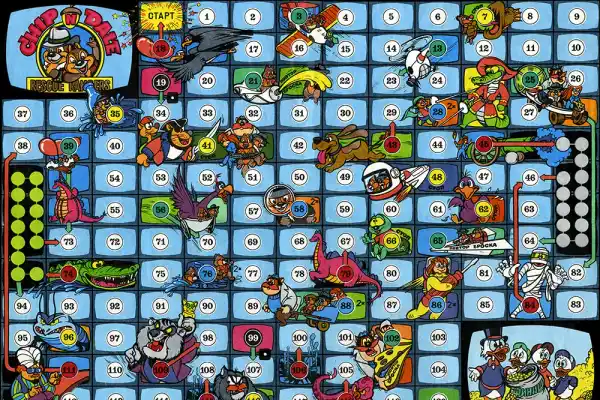 Чіп і Дейл Поспішають на Допомогу настільна гра