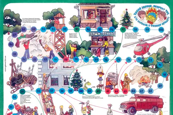 Юні Пожежники настільна гра (версія 3)