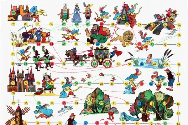 Кіт у Чоботях настільна гра (версія 2)