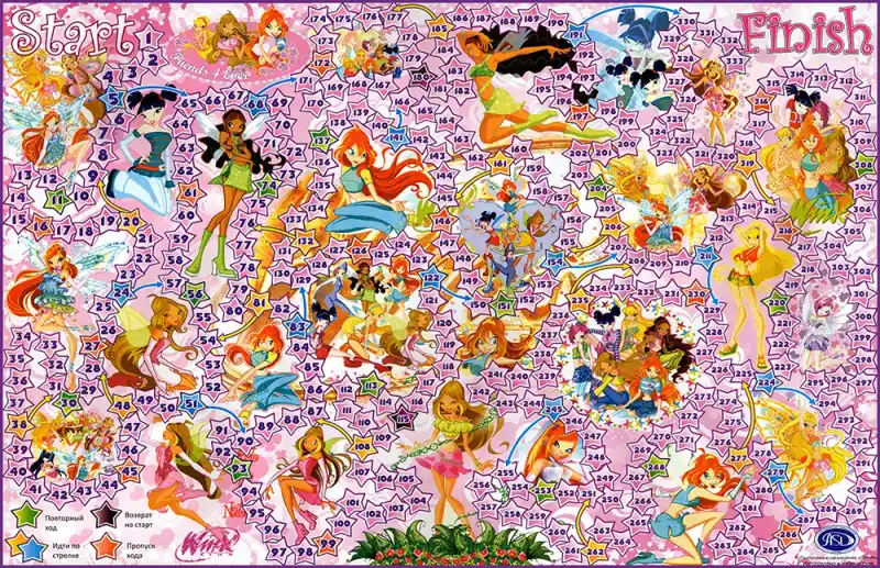 Клуб Вінкс настільна гра