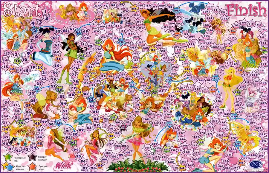 Клуб Вінкс настільна гра