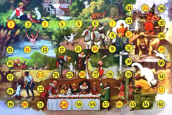 Кіт у Чоботях настільна гра