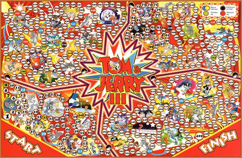 Том і Джері настільна гра