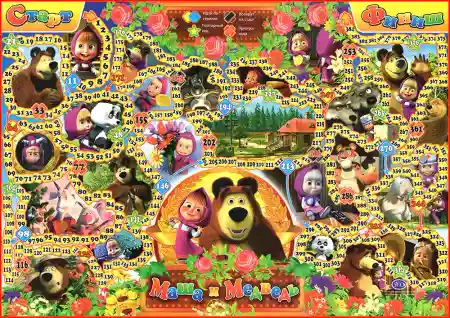 Маша та Ведмідь настільна гра