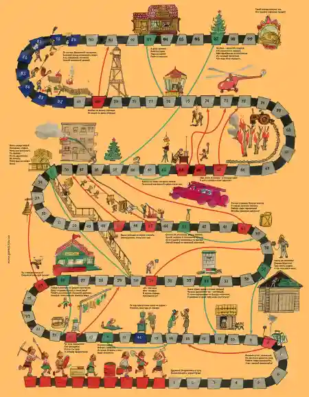 Юні Пожежники настільна гра (версія 2)