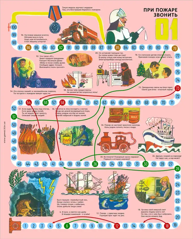 Вогонь-Пожежа настільна гра