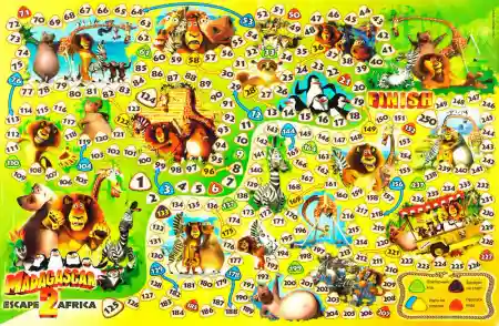 Мадагаскар 2: Втеча до Африки настільна гра