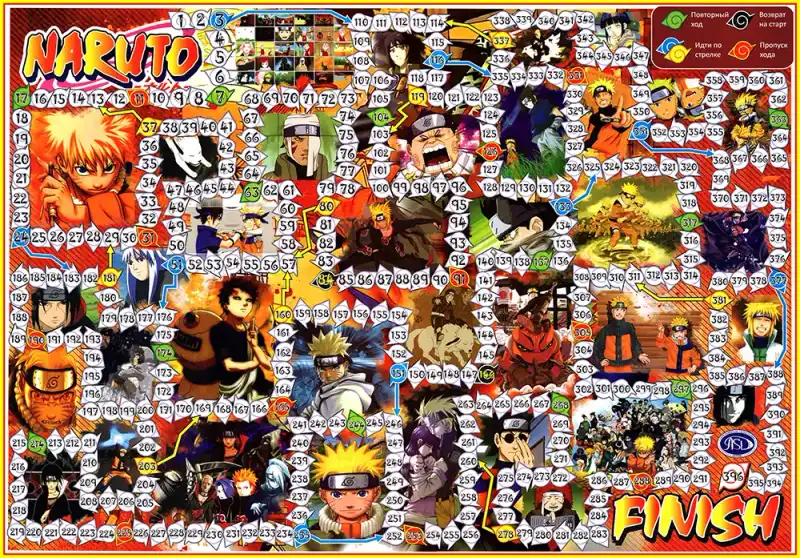 Наруто настільна гра