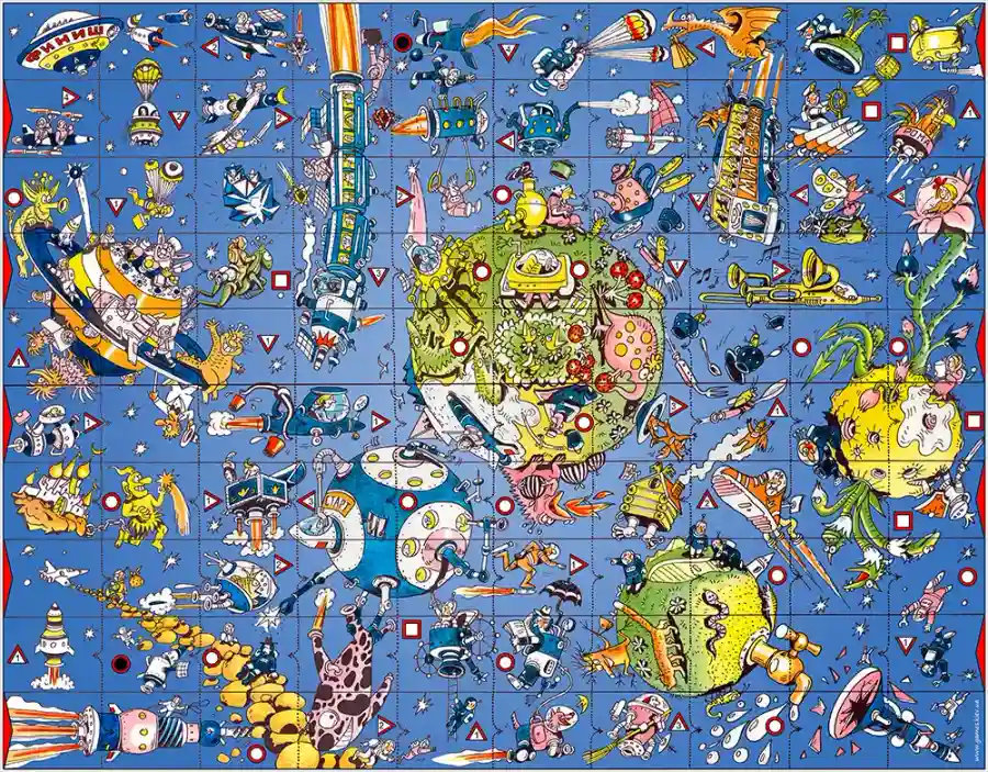 Космічна Подорож настільна гра (редакція 2)