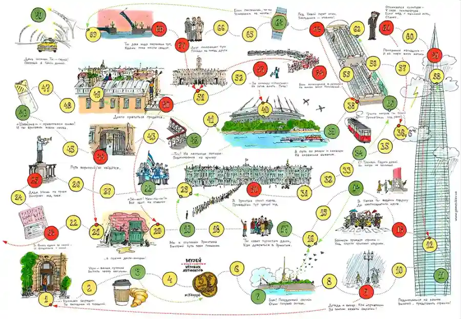 З Ранку до Вечора: Санкт-Петербург настільна гра (2018 рік)