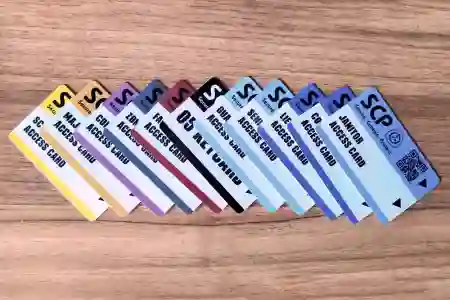 Карти доступу SCP Secret Laboratory