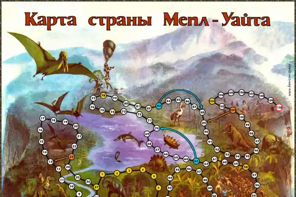 Пригоди в Країні Мепл-Уайт настільна гра