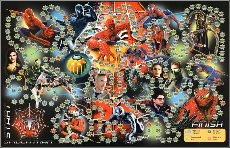 Людина-Павук настільна гра