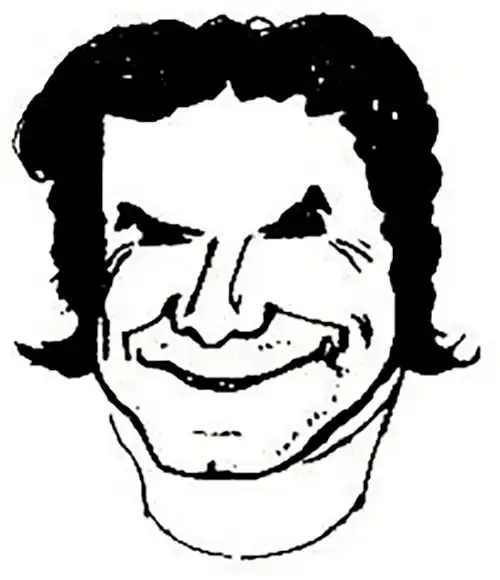 Гумористичний автопортрет Євгена Мілутки