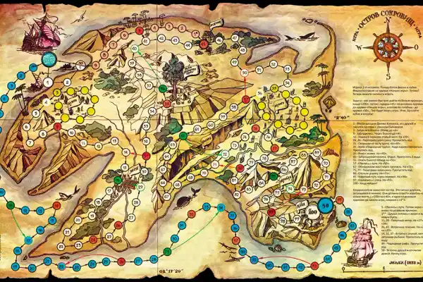 Остров Сокровищ настольная игра