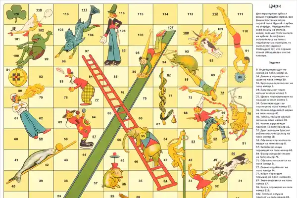 Настольная игра «Цирк» (версия 2)