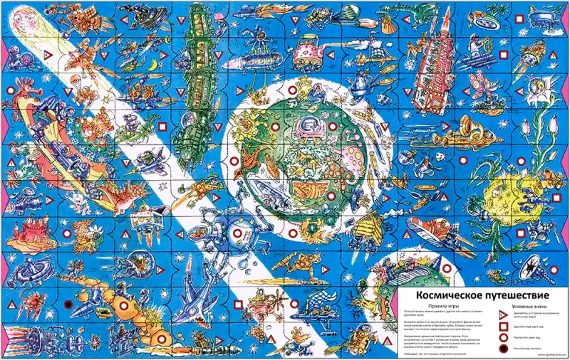 Космическое Путешествие настольная игра