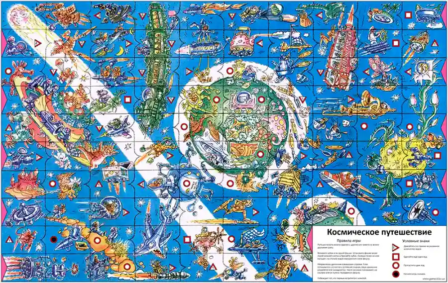Космическое Путешествие настольная игра