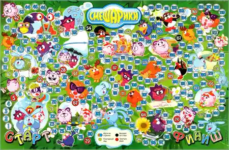 Смешарики настольная игра