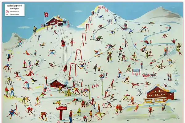 Швейцарські Канікули настільна гра