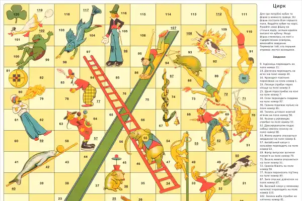 Цирк настільна гра (версія 2)