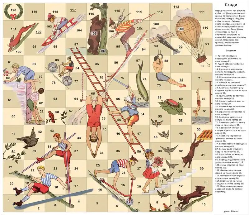 Драбини настільна гра