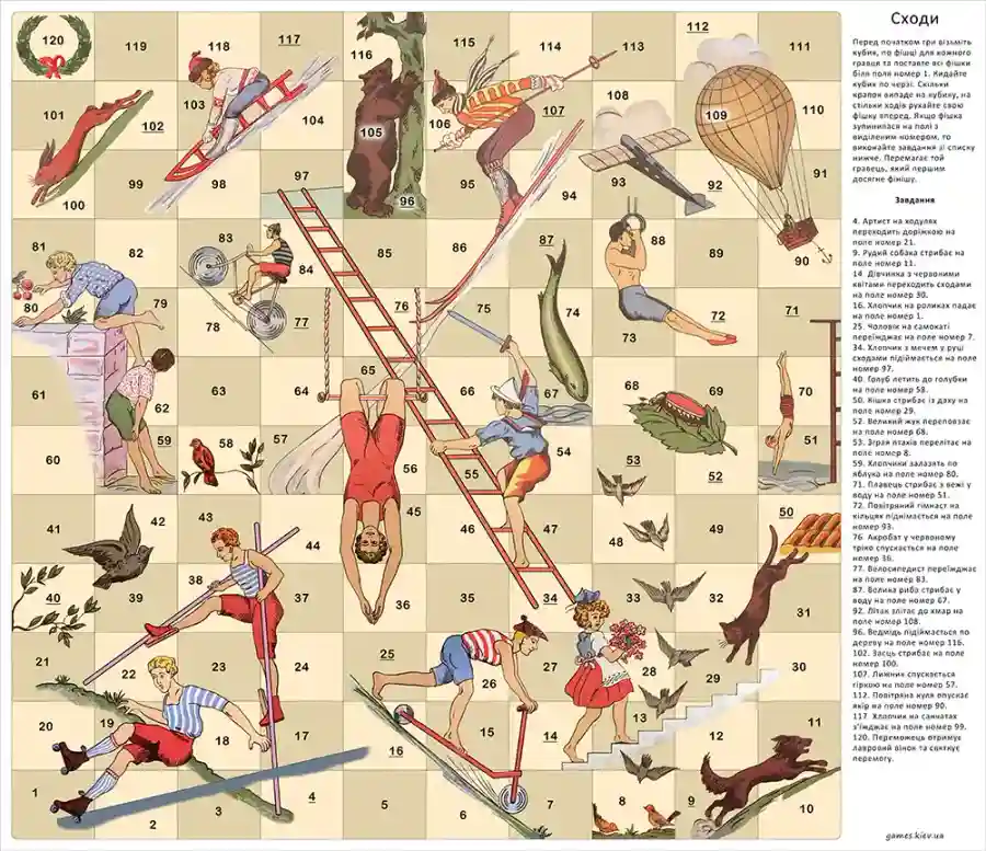 Драбини настільна гра